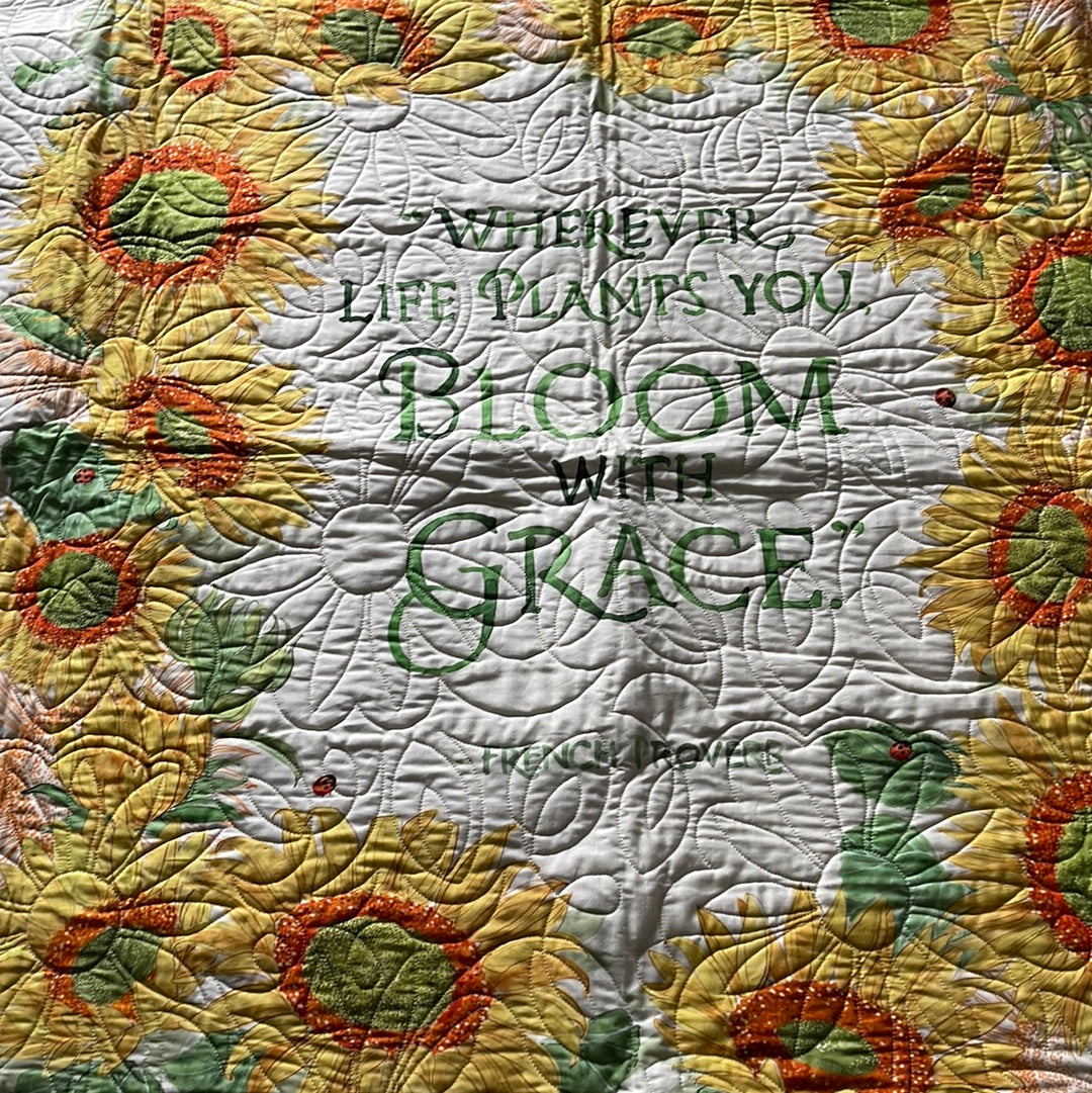 Flower quilt