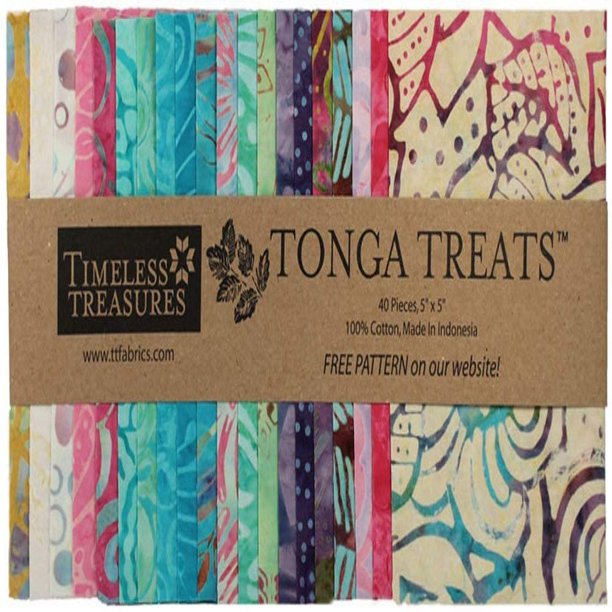 Tonga Batik Treat Square Pack, Aruba